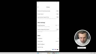 How to change the language in BeautyPlus app screenshot 3