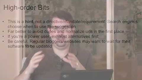 Canonical Link Element
