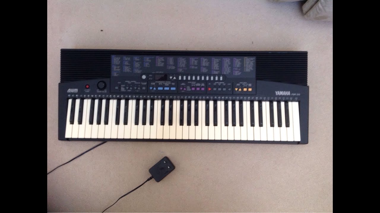Lazy AfternoonYamaha Psr210 YouTube