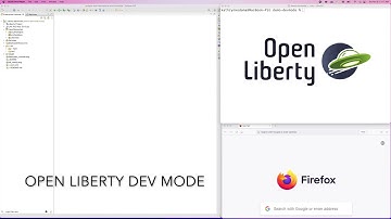 Open Liberty dev mode with Eclipse