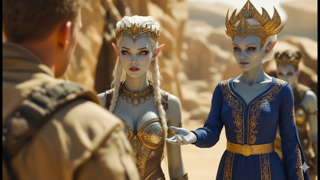 The Warrior Who Won the Alien Princess