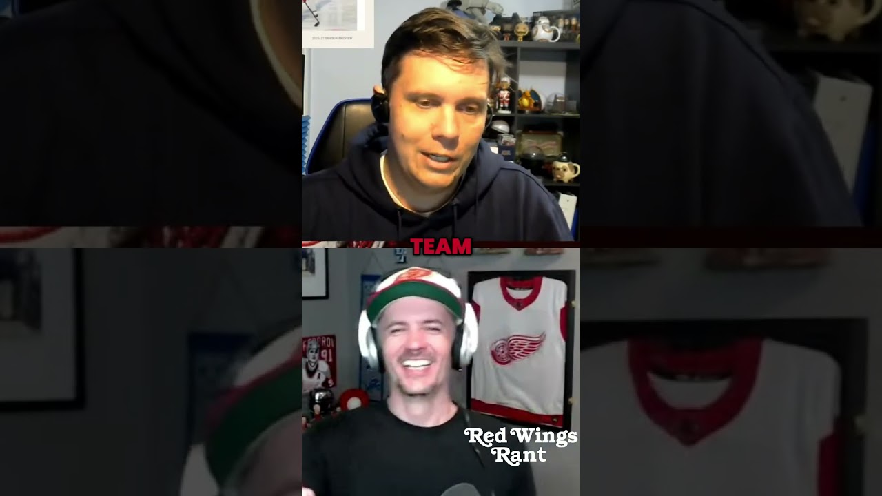 Red Wings Playoff Curse: Will They Make It or Break It? #shorts