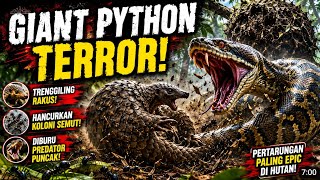 PART 1" TERROR OF THE GIANT PYTHON, THE VAGINARY ANTIGINAL | EpicAnimalBattle | AnimationCinematic