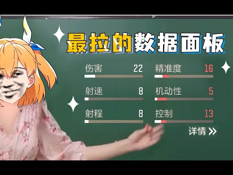 【使命召唤手游】属性面板最拉的武器来咯！你们绝对猜不到