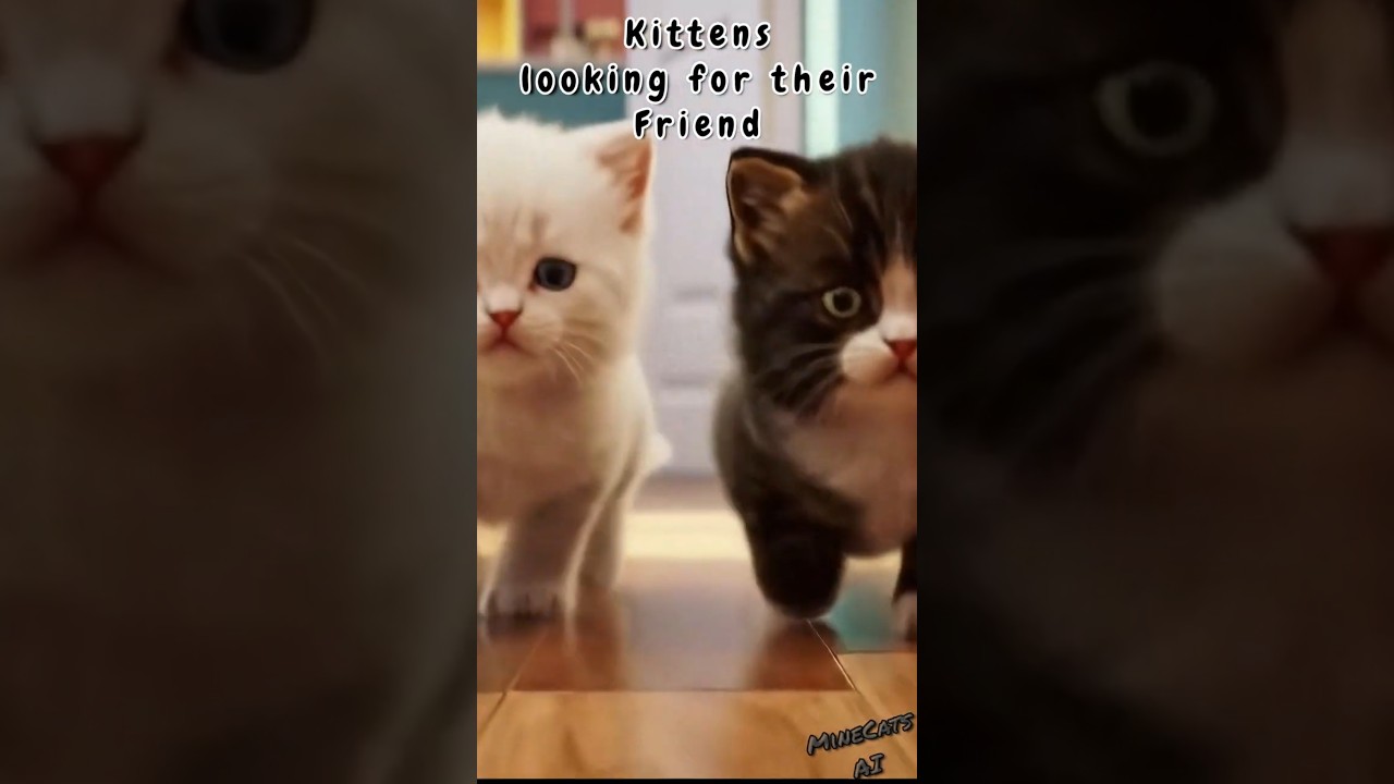 Kittens on a Quest to Find Their Friend