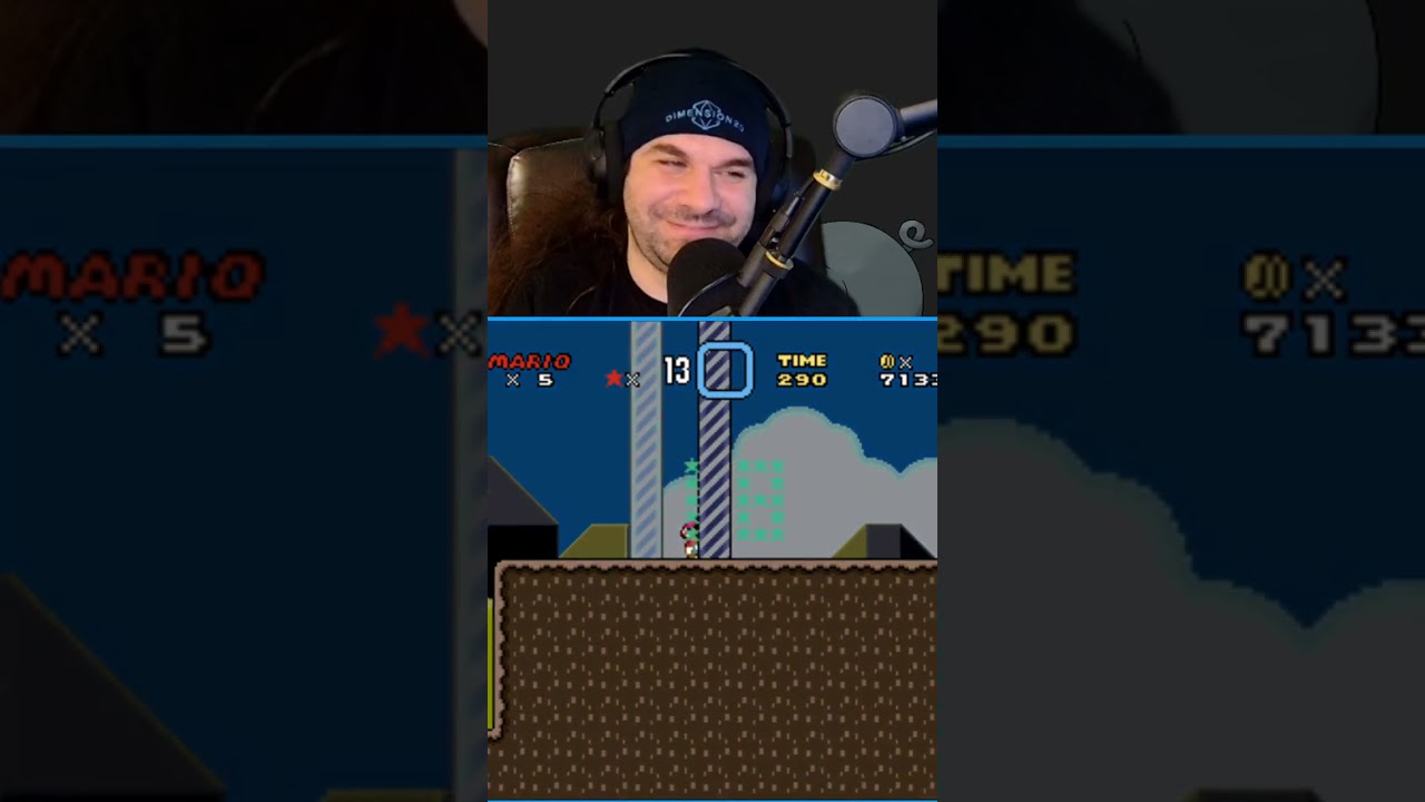 Mario Does WHAT? in "Mario Goes On An Adventure" (A Super Mario World Romhack)