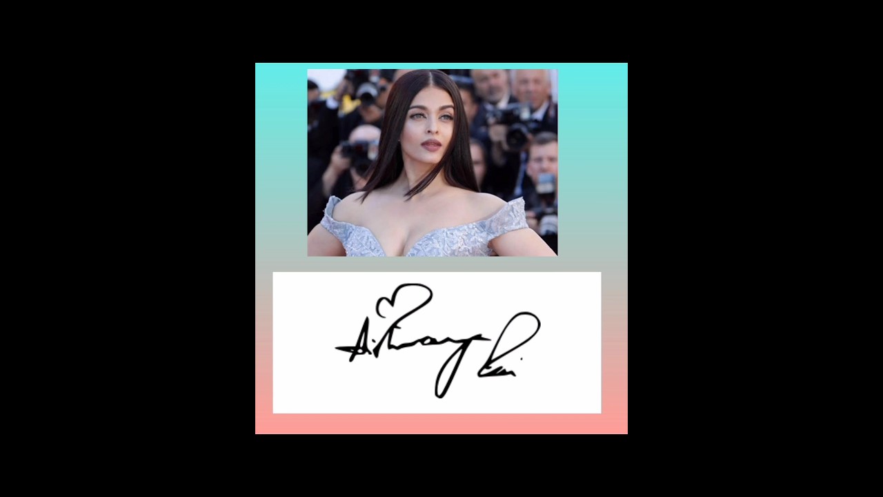 Autographs Of Famous Bollywood Stars