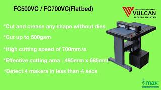 Vulcan Flatbed FC-500VC/FC-700VC Cutting Plotter
