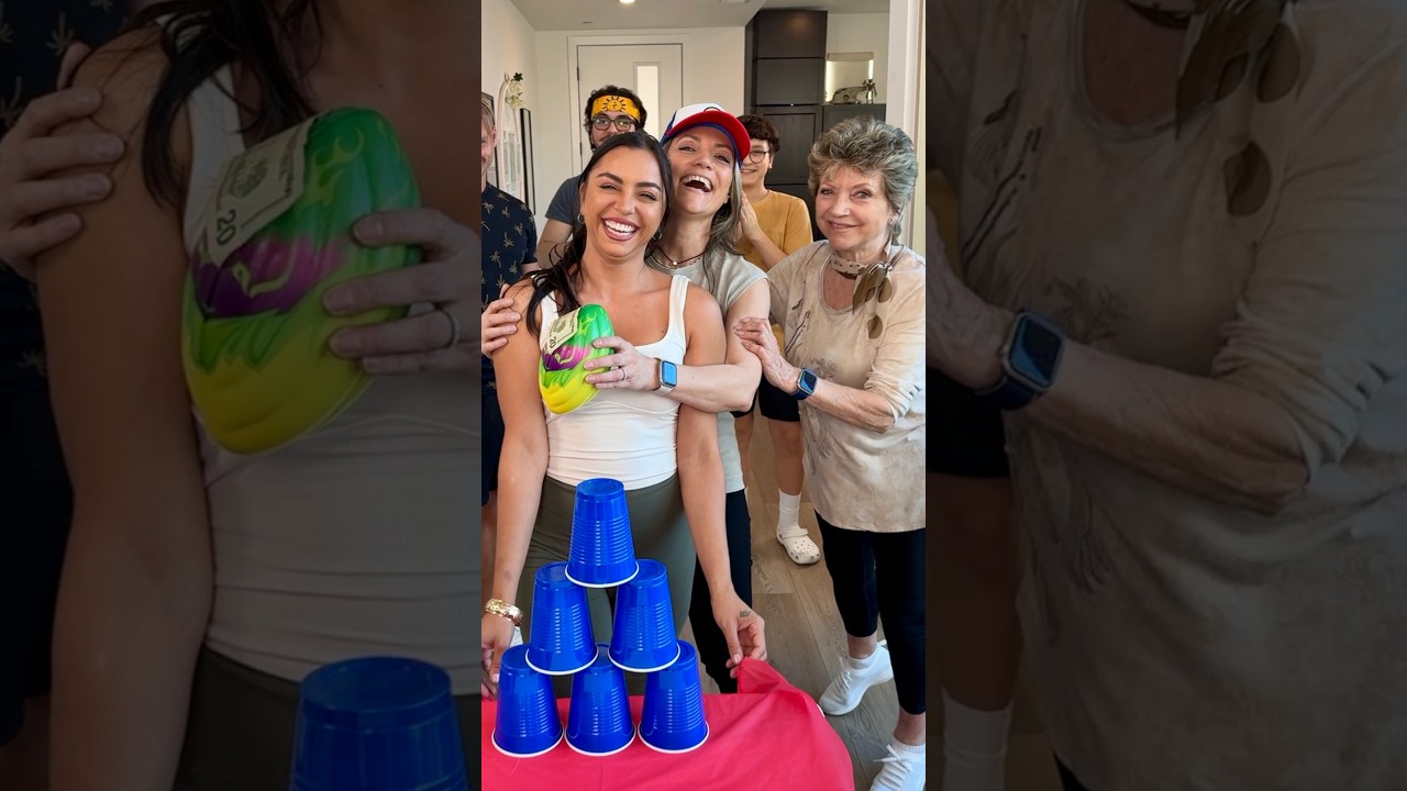 Stacking Cups Pull the Tablecloth