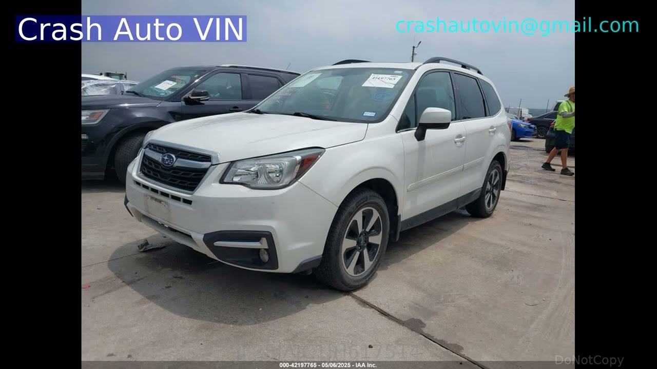 JF2SJAJC1JH617514 Subaru 2018 forester 2.5i limited - YouTube