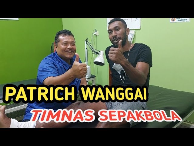 MERELEASE OTOT PASCA CEDERA PATRIC WANGGAI  TIMNAS SEPAKBOLA class=