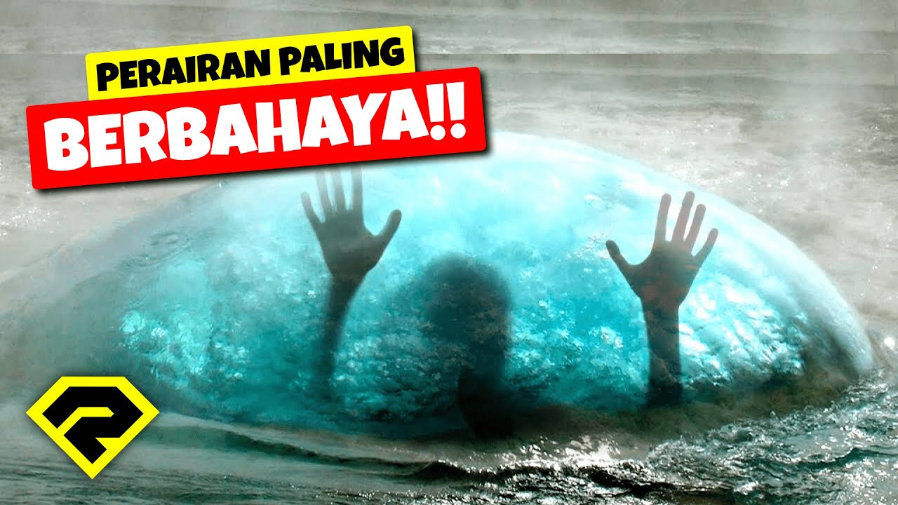 A photo of a person standing at the edge of dangerous waters, with a mix of fear and excitement
