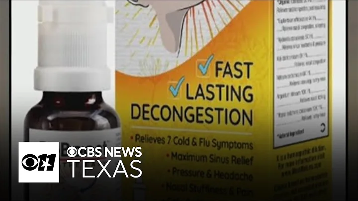 FDA recalls ReBoost nasal spray over mold and microbial contamination