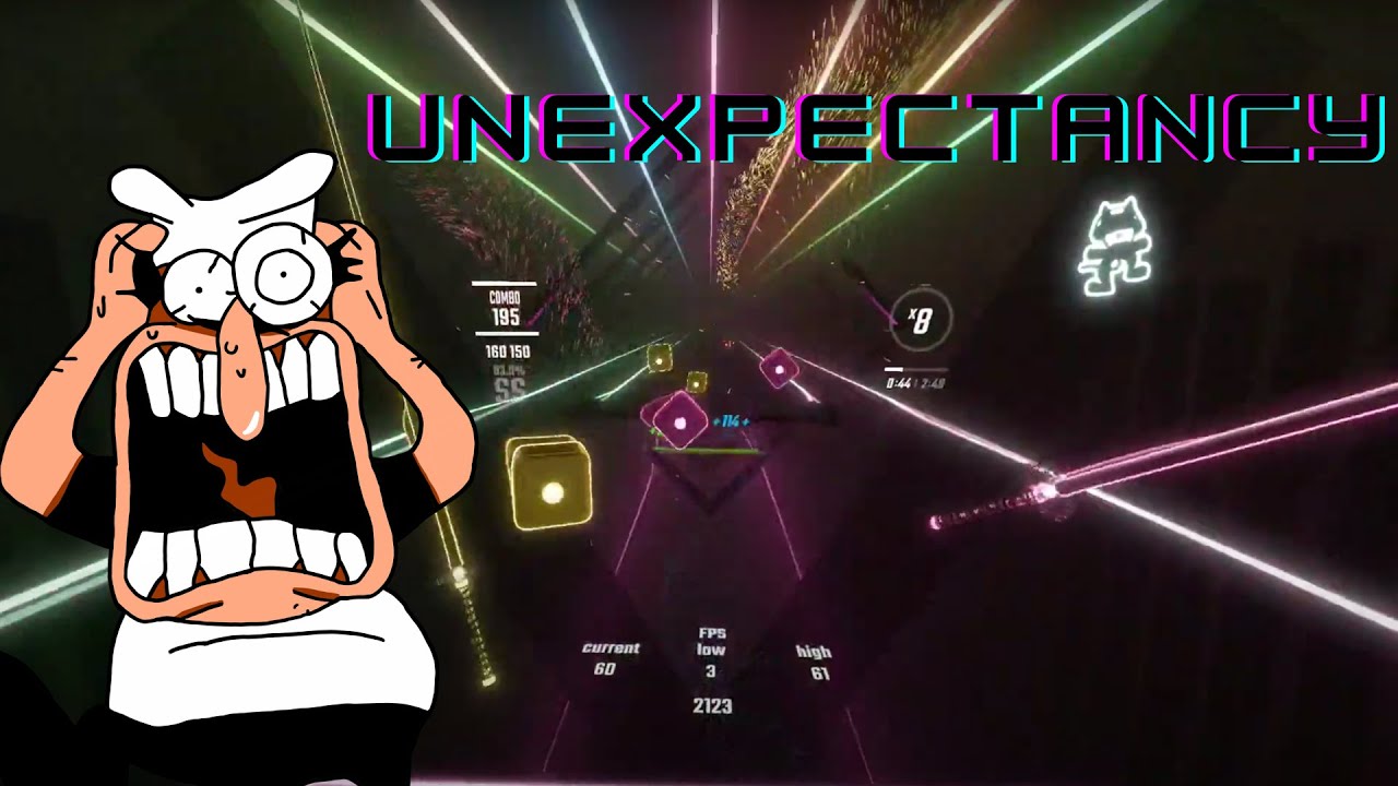 Unexpectancy (1 - 3) - Pizza Tower OST - Beat Saber