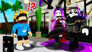 I Got ADOPTED By The DARK ROYALE Family in Roblox!! (Brookhaven RP)