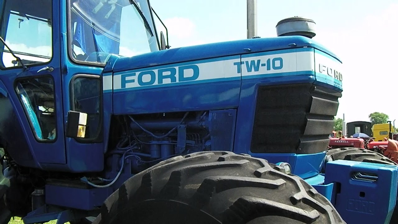 1979 Ford TW10 6.6 Litre 6Cyl Diesel Tractor Twin Wheels YouTube