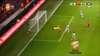 Galatasaray vs  Konyaspor Maçı Golleri ve Özeti izle Çeyrek Final Türkiye Kupası 2015