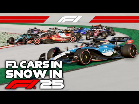 This Mod Allows You To Drive In The Snow In F1 25!