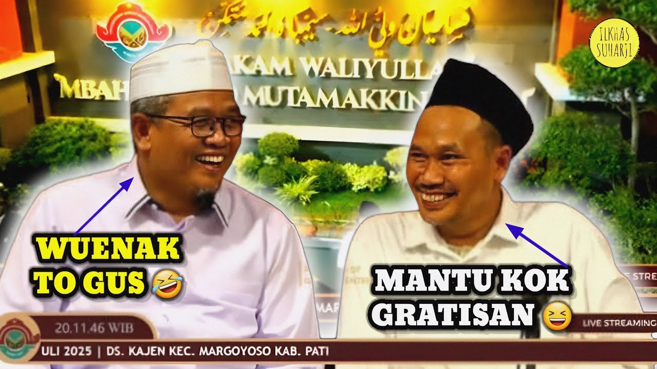 Gus Baha Terbaru Gojlok Habis Gus Nadhif dalam Haul Waliyullah Mbah Ahmad Mutamakkin 5 Juli 2025