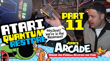 Part #11 - Atari Quantum Restore - 6100 Monitor Rebuild Part #2 -AR-II Power supply voltage check