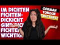 IMPOSSIBLE GERMAN TONGUE TWISTERS!