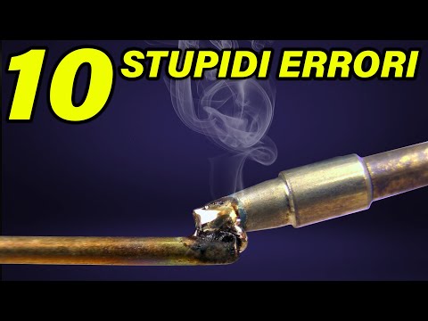 10 errori STUPIDI da EVITARE nella saldatura a stagno - ITA