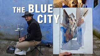 Morocco Sketching Retreat: Chefchaouen's Blue Streets