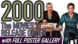 2000 Movie Release Timeline  All 218 Posters  How Many Of These Films Do You Know