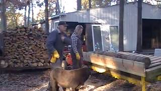 Cutting Splitting and Stacking Firewood by imystery man 9,061 views 4 years ago 40 minutes