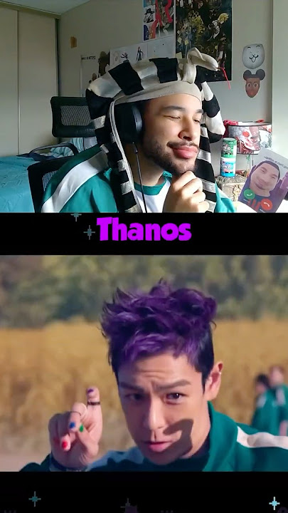 Bro did “I’m a Legend Thanos!” Squid Game 💀