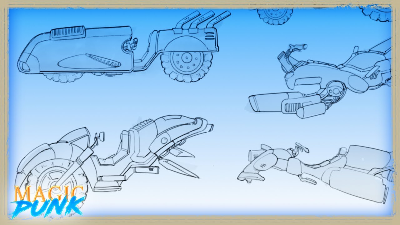 Magicpunk Robot Do Sci-Fi Fantasy Vehicles Need Wheels? | MagicPunk - YouTube