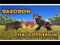 Daeodon vs Chalicotherium || ARK: Survival Evolved || Cantex