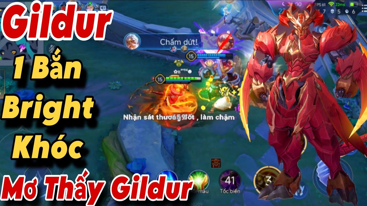 Gildur Full Phép Trùm Cuối Một Chưởng Bay Màu Khiến Bright Team Bạn Đêm Nay Sẽ Mơ Thấy Gildur
