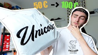 Je TESTE la MYSTERY BOX de UNICORN ! (50 to 100€)