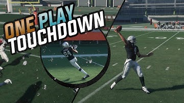 MADDEN 18 UNSTOPPABLE ONE PLAY TOUCHDOWN GLITCH PLAY!! | DESTROY ALL COVERAGE WITH THIS EASY PLAY!!