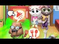 Tom and friends 2 cat game funny 😂🤣🎮 cat vedio#talkingtom #games #gameplay 