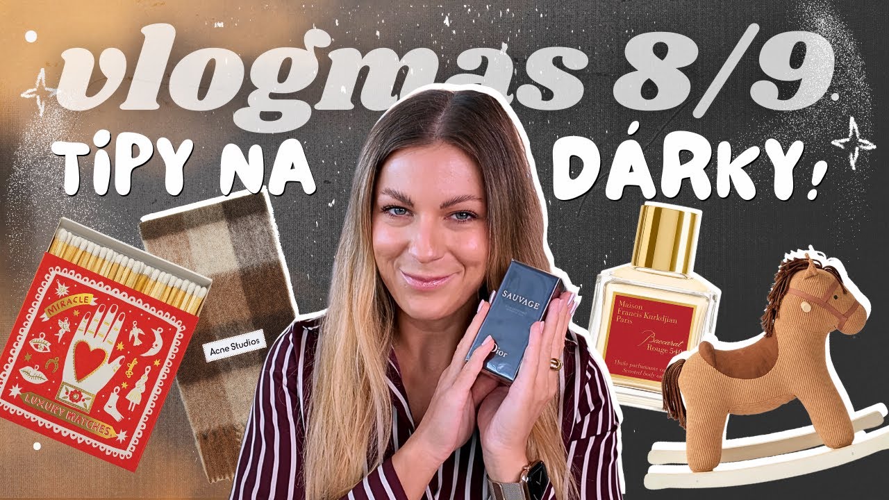 Tipy na dárky k Vánocům 🎁 Co přinese Ježísek! vlogmas 8-9