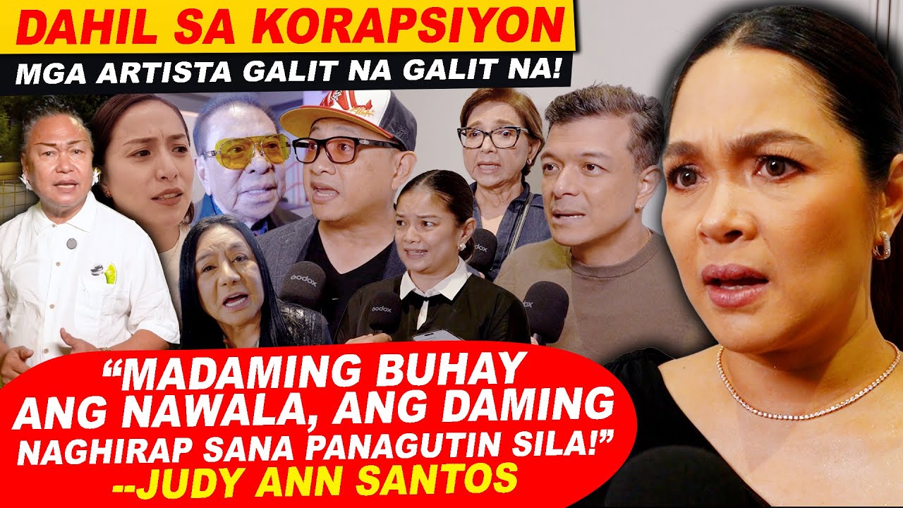MGA ARTISTANG NAKIISA SA GALIT DAHIL SA MALAWAKANG KORAPSYON! | Morly Alinio
