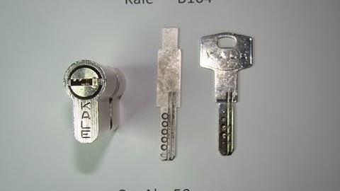 Kale x2 164B lock picking