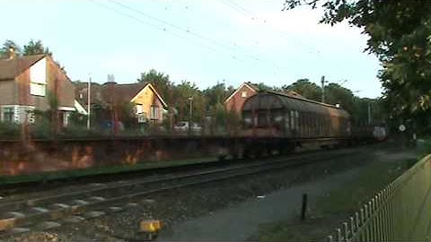 Mixed Freight Train DB Schenker Rail with BR189 at Venlo, the NL 16-7-09