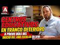 CENTROS EDUCATIVOS EN FRANCO DETERIORO A POCOS DÍAS DEL INICIO DEL AÑO ESCOLAR EN SFM