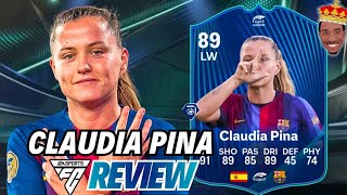 The FIRST EVER 89 POTM Claudia Pina player review 🔥. Worth it? 🤔 [ EAFC27 | ULTIMATE TEAM]