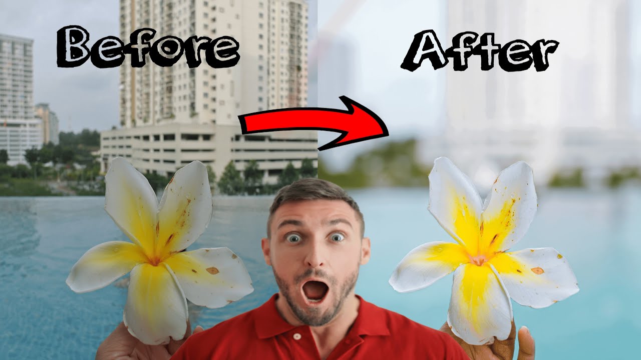 How to edit your phone photo into a DSLR photo quality ( editing tutorial )