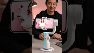 360° Auto Face Tracking Gimbal Stabilizer for Phones, Vlogging &amp; Video Recording
