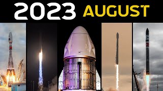 Rocket Launch Compilation 2023 - August