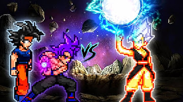 Goku 1000 Yr Old OP & Goku TP OP (all form) VS All Jus OP (all form) in Jump Force Mugen🤩