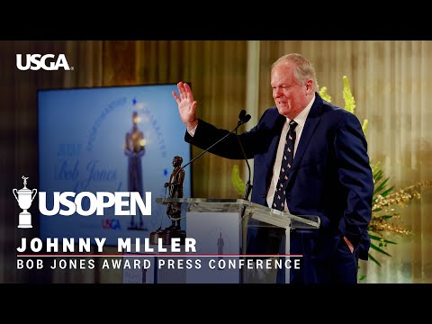 Johnny Miller: 2023 Bob Jones Award Press Conference