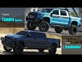 GTA V Pickup Trucks vs Real life Pickup Trucks