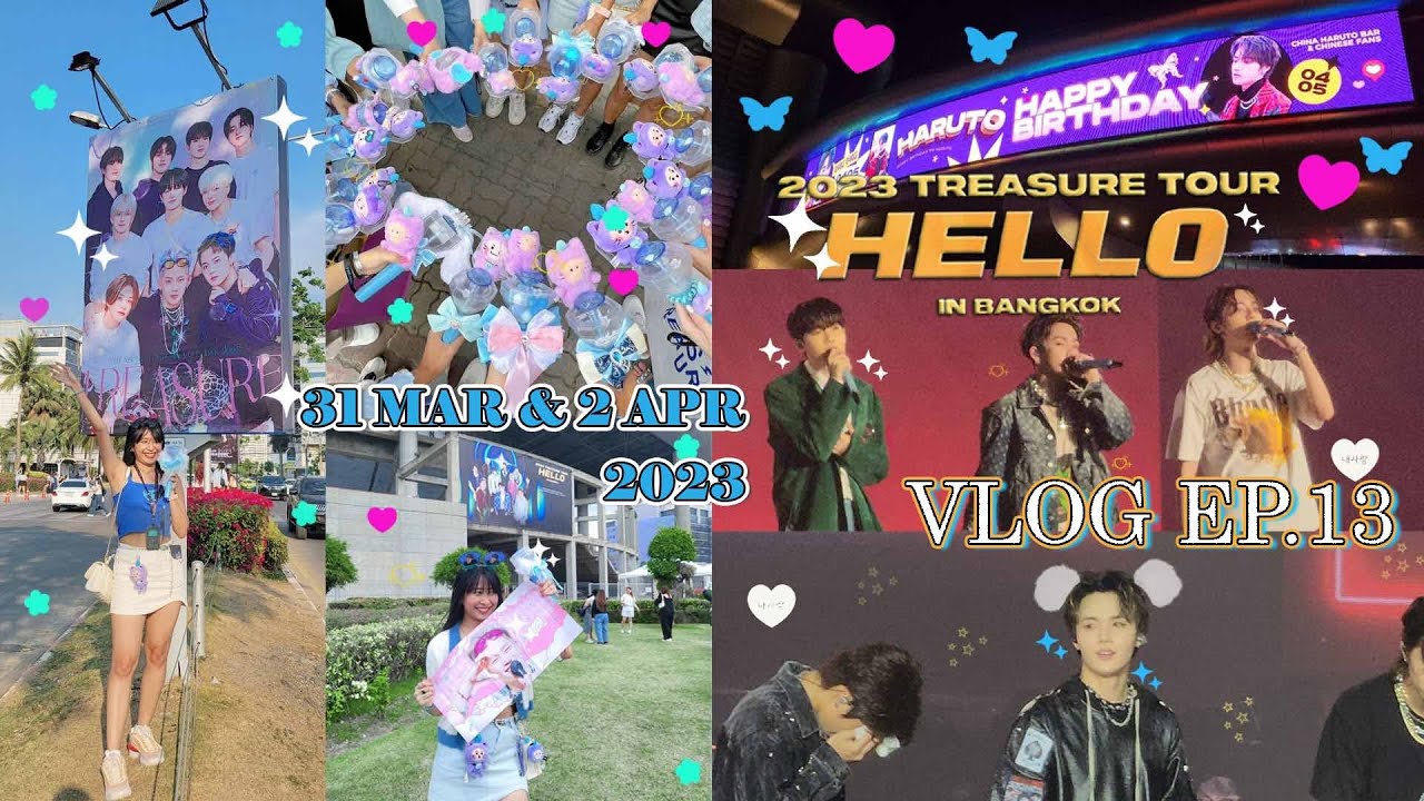 CONCERT VLOG EP. 7 | TREASURE IN BKK ได้เจอกันสักที ครั้งแรกกับเด็กสมบัติ !!