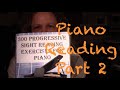 300 progressive sight reading exercises for piano volume one part 2